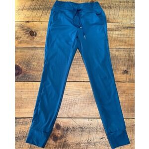 Halara Womens Blue Lightweight Stretchy Drawstring Athletic Jogger Pants XSP
